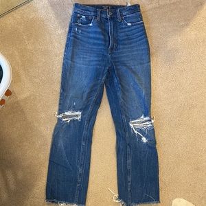 Abercrombie and fitch ultra high rise jeans